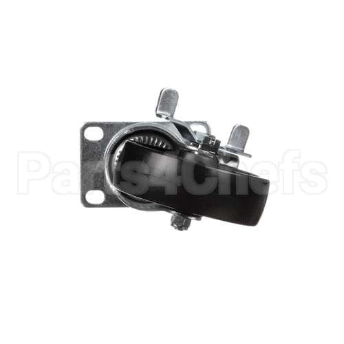 50212 Continental Refrigeration Caster, Flat Plate (4" W/ Brake) (5-1/8"