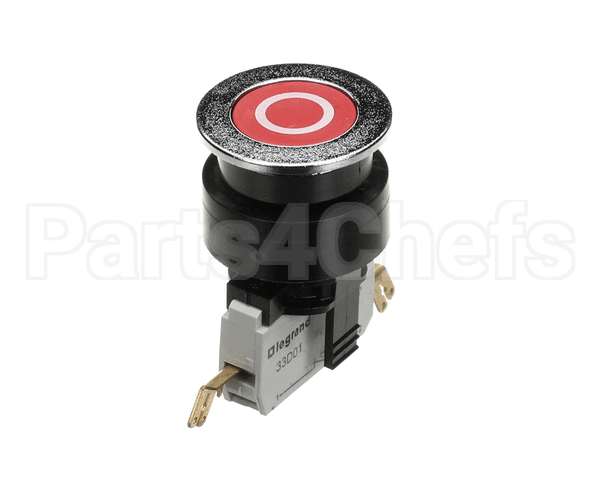 502173S Robot Coupe Flat Red Knob Assembly 1Nf