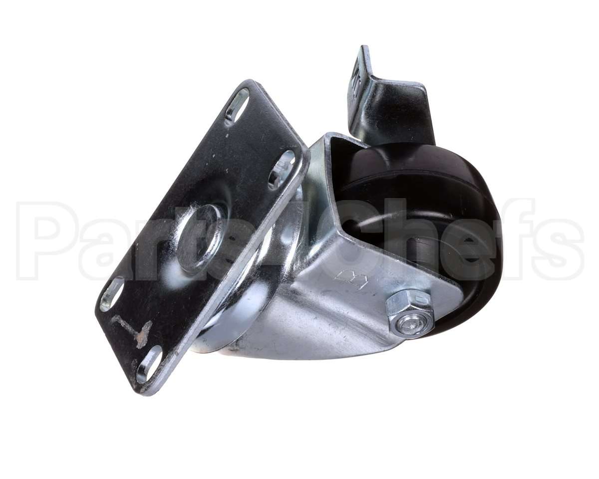 50232 Continental Refrigeration Caster, Flat Plate (2-1/2" W/Brake) (3-1