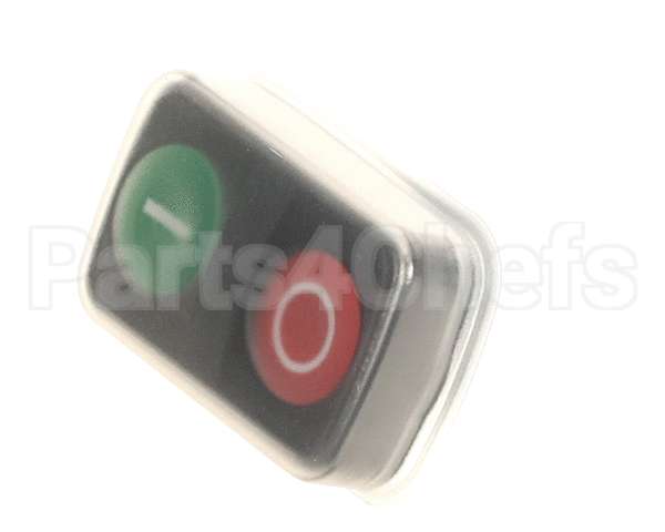 51362 Rondo Push Botton Red/Green With Rubber Cover