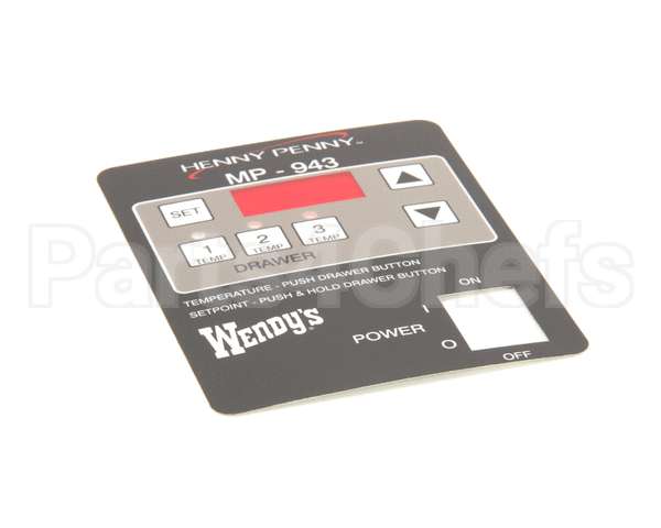 51561 Henny Penny Decal - Mp-943 Control Wendy