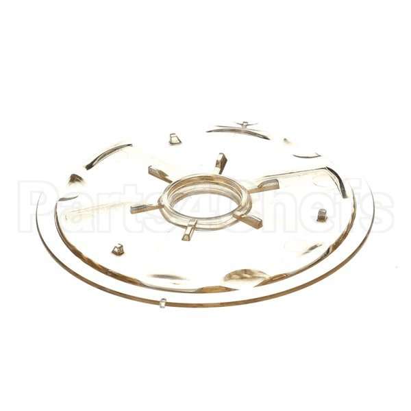 52112.0001 Compatible Bunn Sprayhead, Back Flat Plastic .750-16