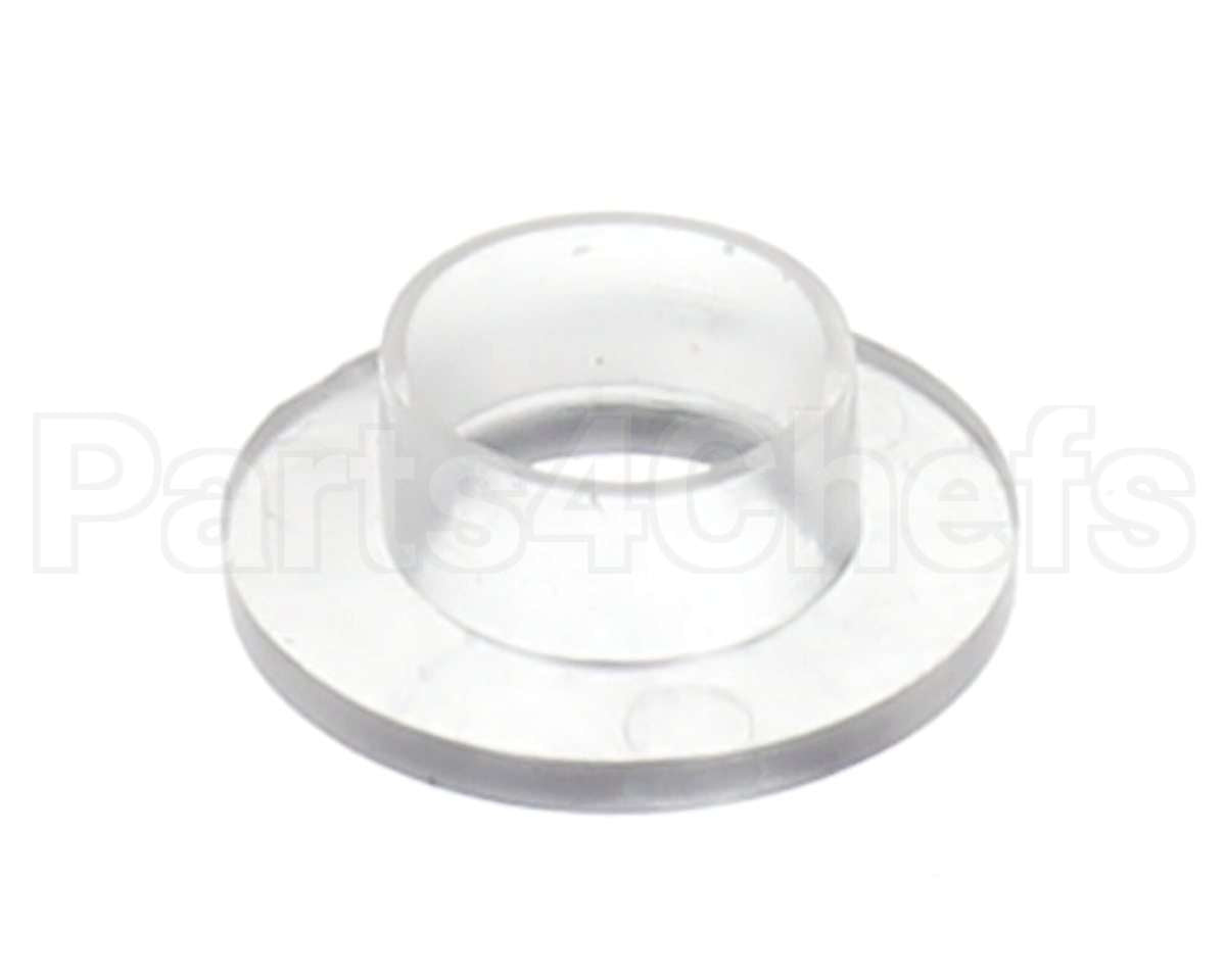 522028 Duke Washer, Flanged, Clear, Vinyl