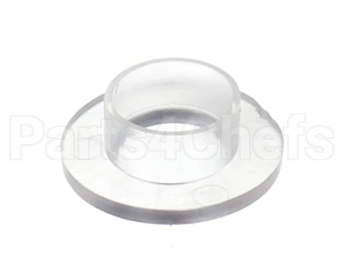 522028 Duke Washer, Flanged, Clear, Vinyl