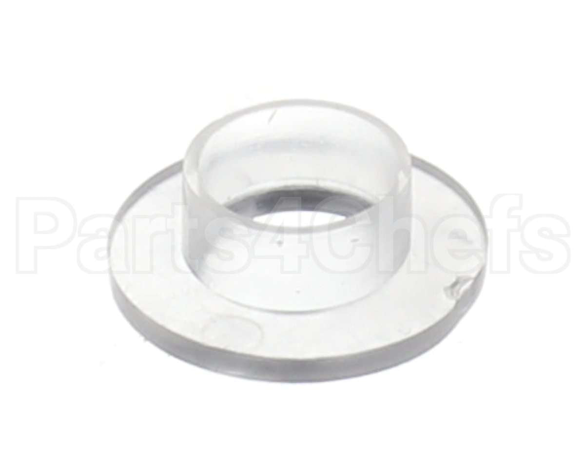 522028 Duke Washer, Flanged, Clear, Vinyl