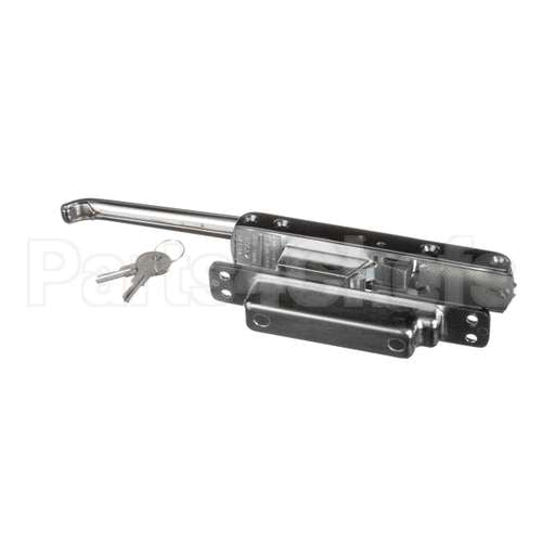 531C-00004 Kason Latch Chrome W/ Cylinder Lock