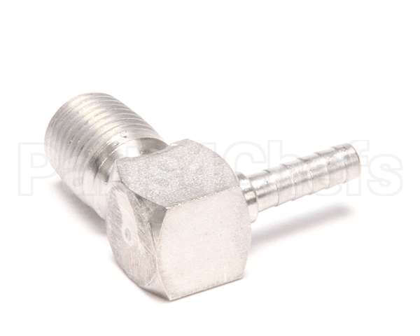 53995 Blodgett Elbow, 1/4Mnptx3/16Barbed Ss