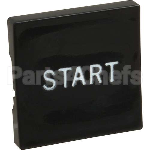 5708-6100 Compatible Oliver Products Button, Blk/Sq W/ Start Marking