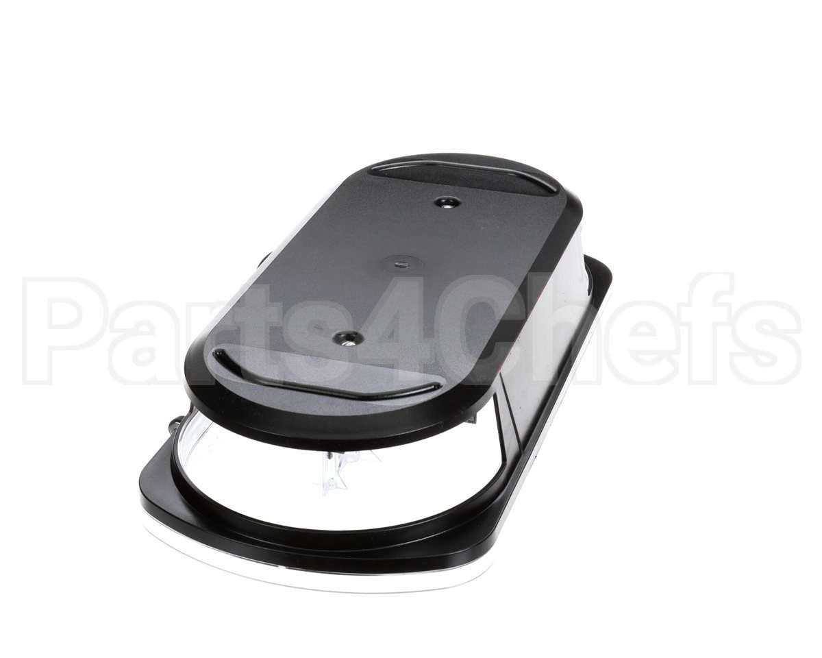 57678.1001 Bunn Lid Assy, Display Hopper Black