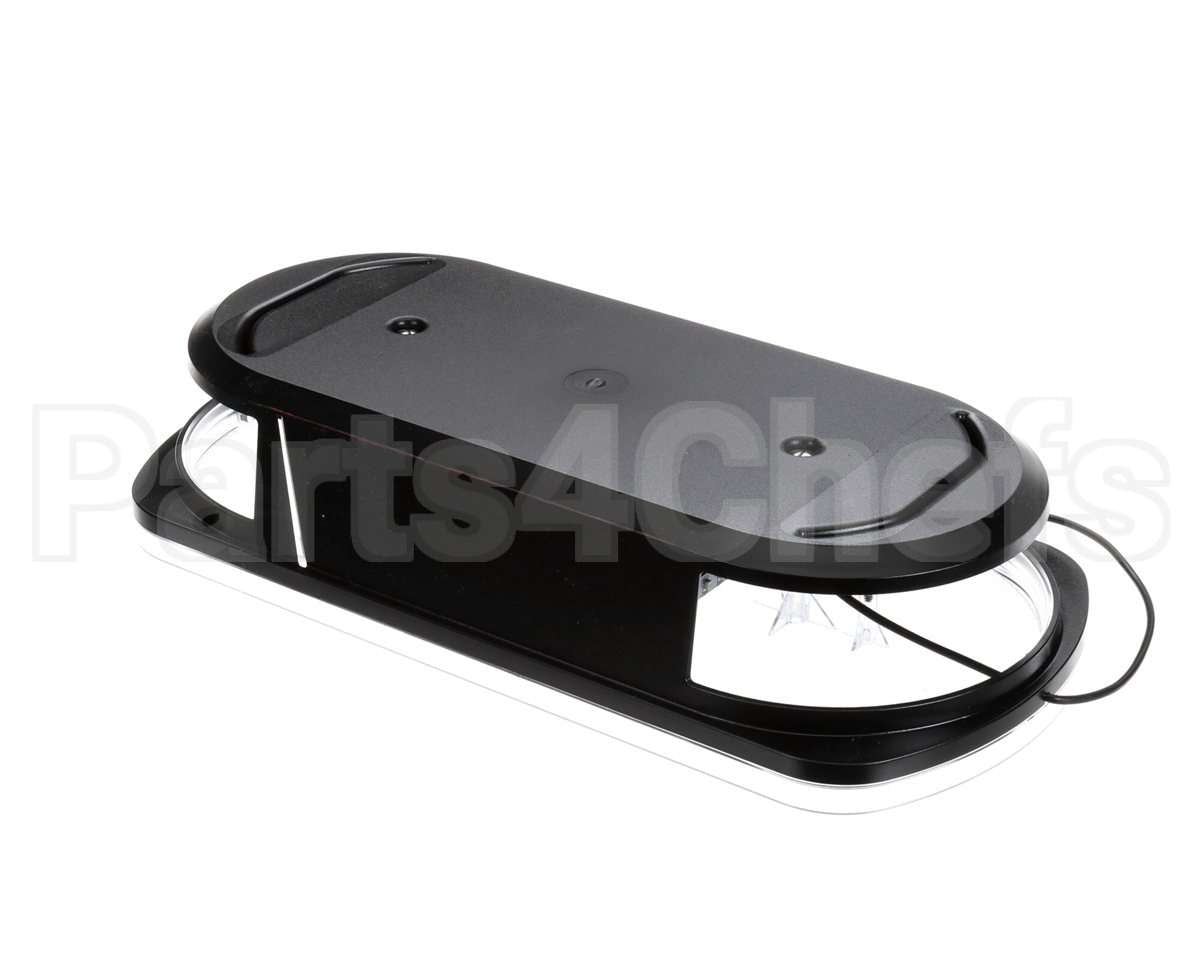 57678.1001 Bunn Lid Assy, Display Hopper Black