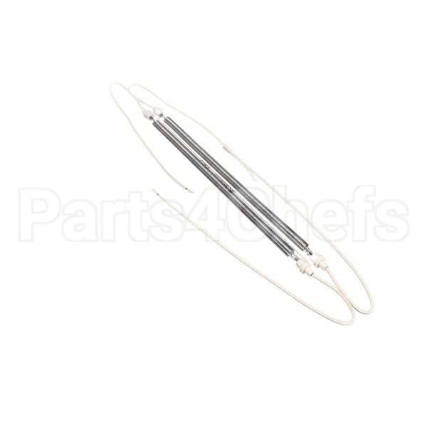 59854 Compatible Vollrath Quartzheater, 120V 700W, 12-1/4", Pk/2