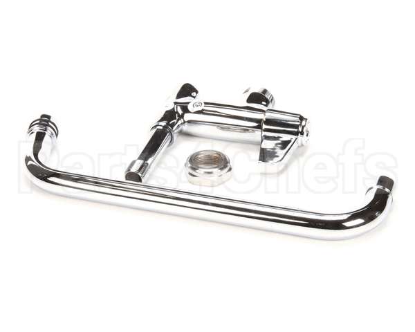 5AFL10 T&S Brass Faucet, Add-On For Pre-Rinse, 10 Swing N