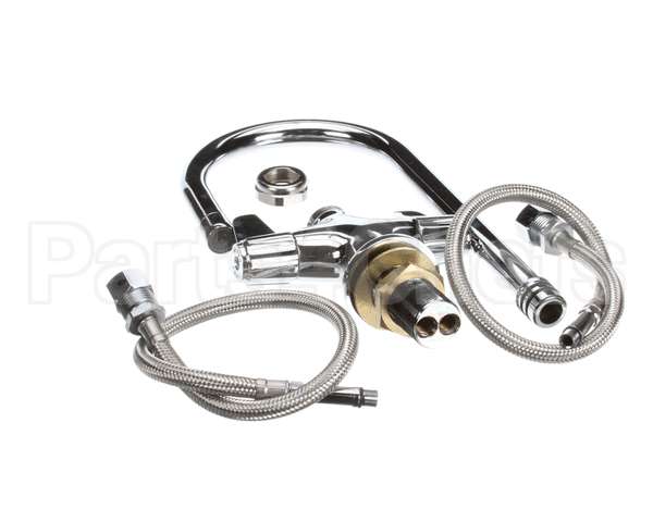 5F-2SLX05 T&S Brass Faucet Deck Mount Single Hole Base 18