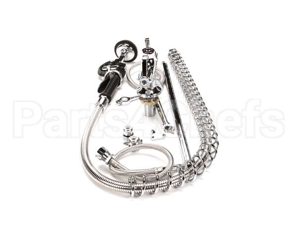 5PR-2S00 T&S Brass Pre-Rinse, Single Hole Base, 18 Flexible