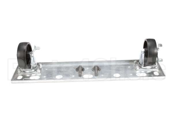 6-501 Continental Refrigeration Caster Plate Asy Reach-In Fr/Rr (4 W/Bra