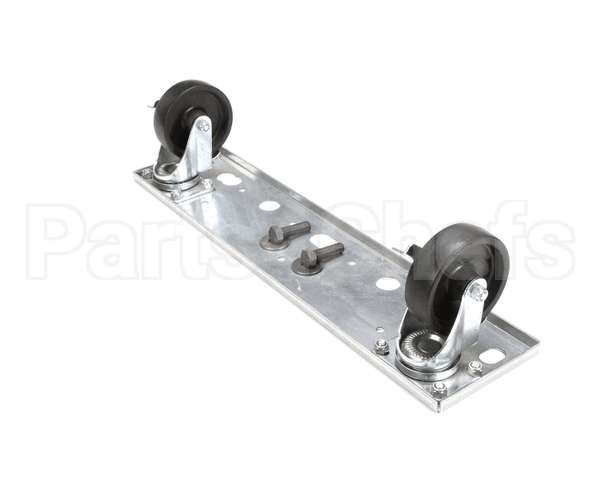 6-501 Continental Refrigeration Caster Plate Asy Reach-In Fr/Rr (4 W/Bra