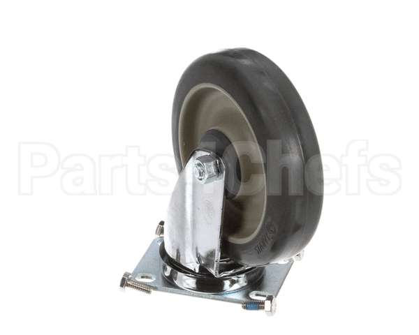 60008 Cambro 5" Swivel Caster, 4-Bolts (603