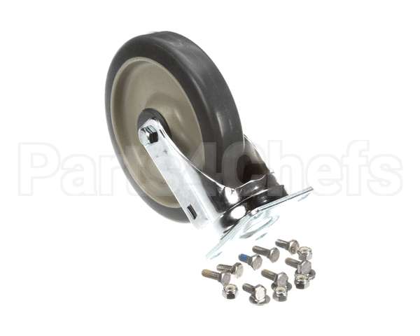 60034 Cambro Caster 6" Swivel, 4-Bolts (603