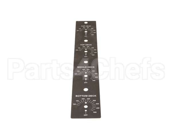 600560 Piper Products Thermostat Decal