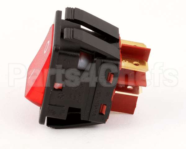 60142401 Pitco Switch,Rocker 2Pdt W/Lamp 120V Red