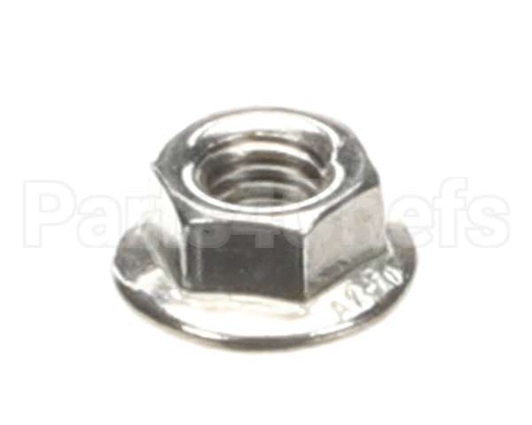 60563 Blodgett Nut M5 A2 W/Flange, Serrated