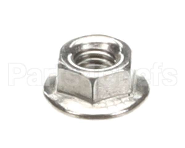 60563 Blodgett Nut M5 A2 W/Flange, Serrated