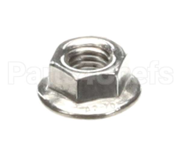 60563 Blodgett Nut M5 A2 W/Flange, Serrated