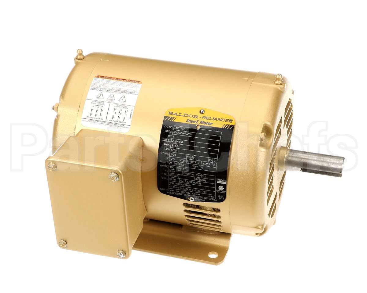 60935-0 Pennbarry Motor 1 Hp 208 3 Ph