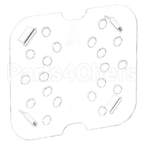 60CWD Compatible Cambro Drain Tray 1/6 Size-135 Clear