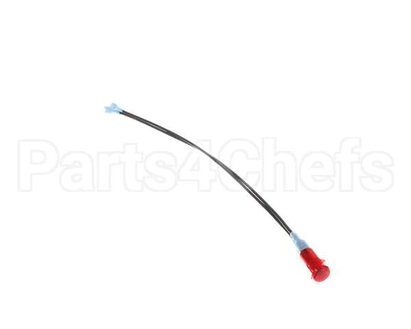 6108002 Heat Seal Round Red Pilot Light Assy, 125V