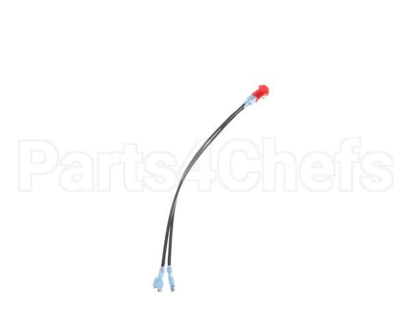 6108002 Heat Seal Round Red Pilot Light Assy, 125V