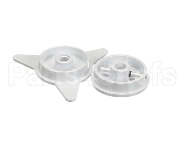 6110023 Heat Seal White Core Adapter Set, 3", Plastic