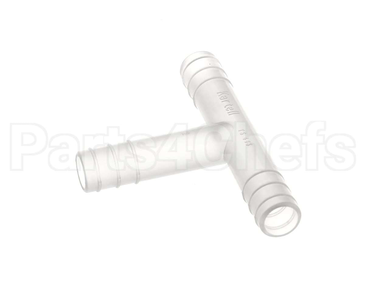 61152 Grindmaster Cecilware Tee, 7/16X7/16X7/16 Barbed