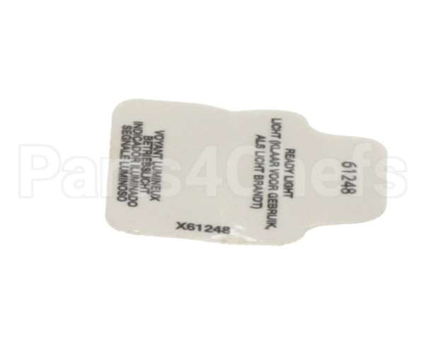 61248 Grindmaster Cecilware Label, Ready Light Pic