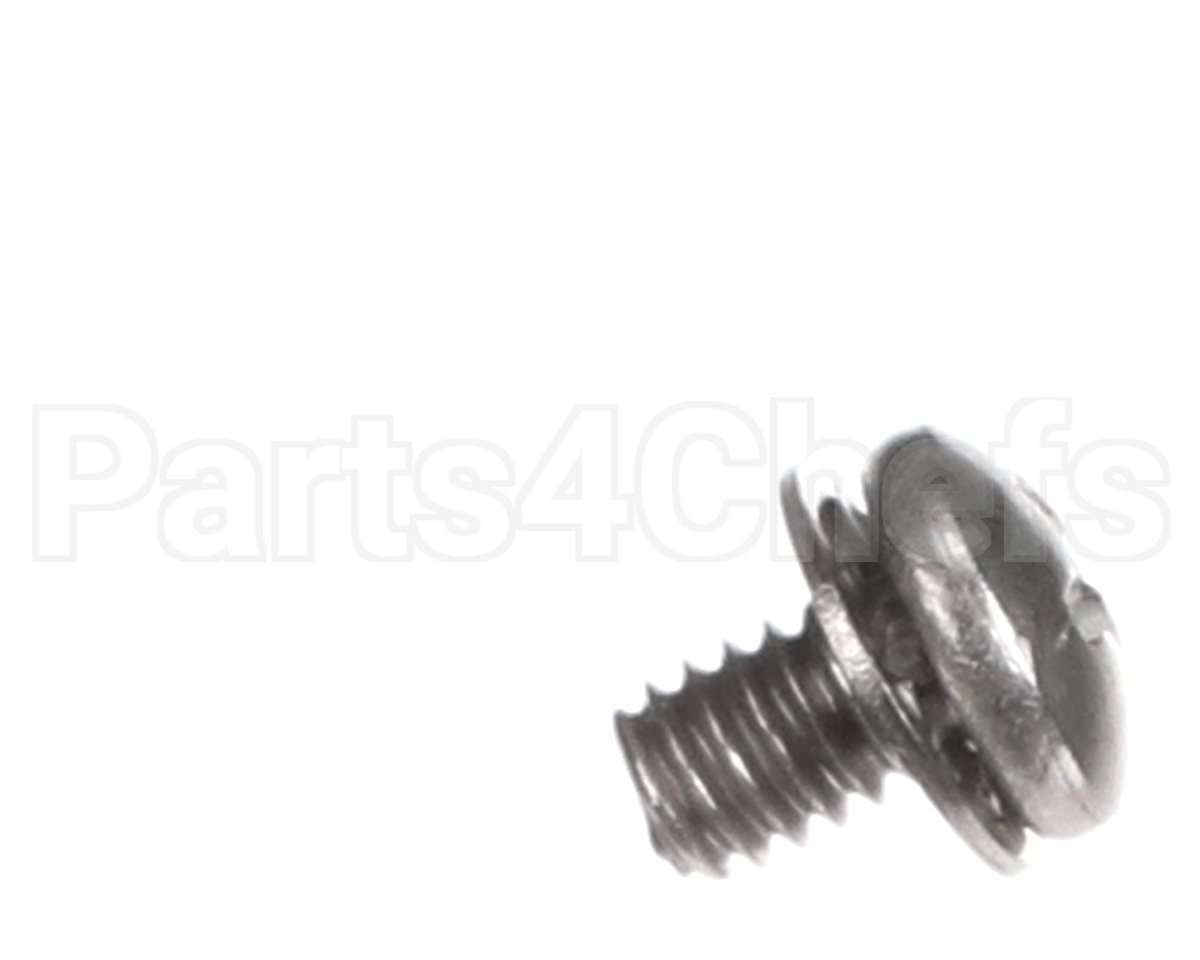 61353 Grindmaster Cecilware Screw, 8-32X1/4 Ph Pn Hd Sems,