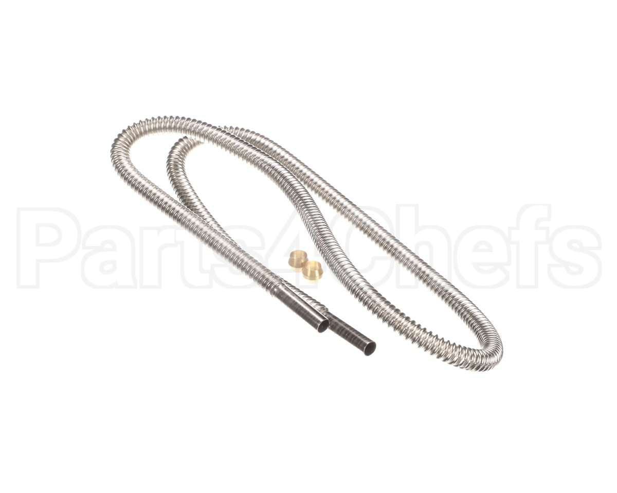 61612-5 Montague Tubing, Ss/Flex 304Ss; 1/4 X 30