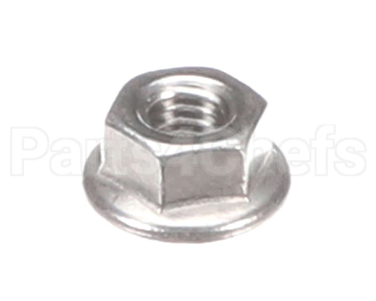 62288 Blodgett Nut, Hex Flange Serrated M4 A