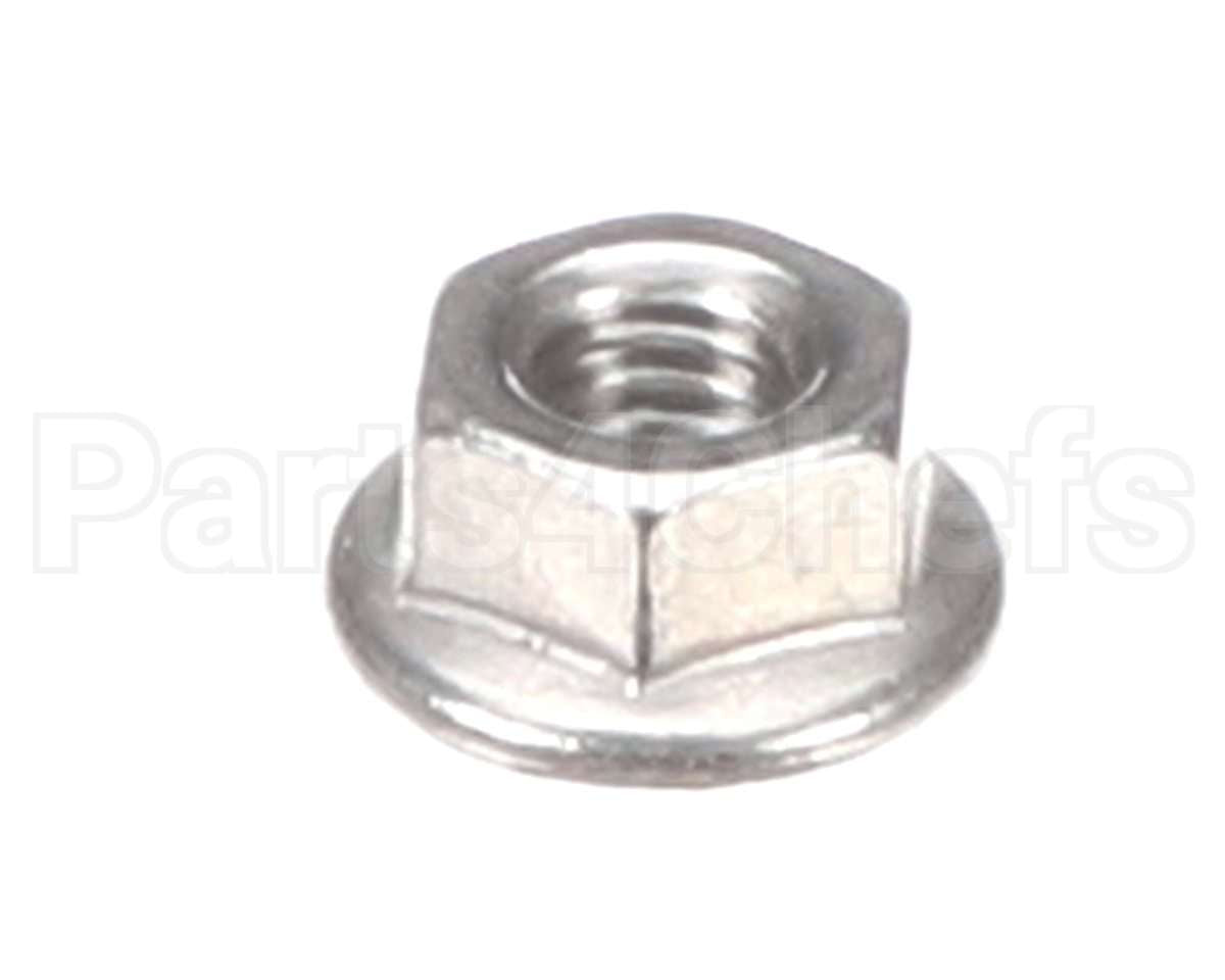 62288 Blodgett Nut, Hex Flange Serrated M4 A