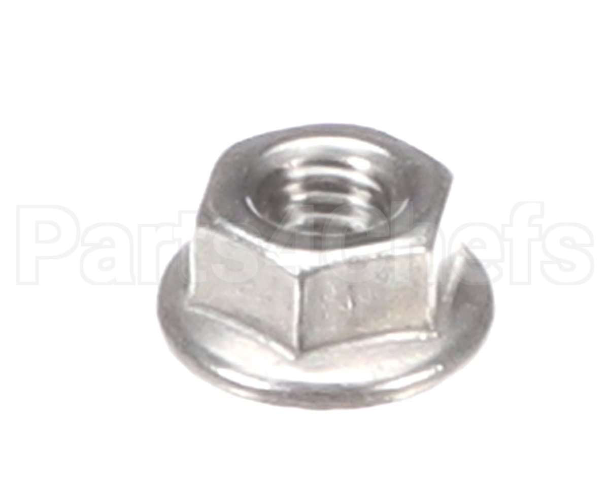 62288 Blodgett Nut, Hex Flange Serrated M4 A