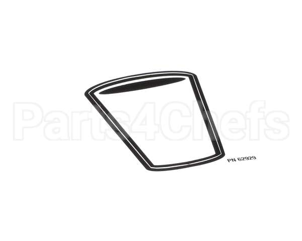 62929 Grindmaster Cecilware Decal,Cup Placement
