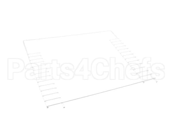 63-10859-L Federal Industries Left Shelf Hanger, White Epoxy
