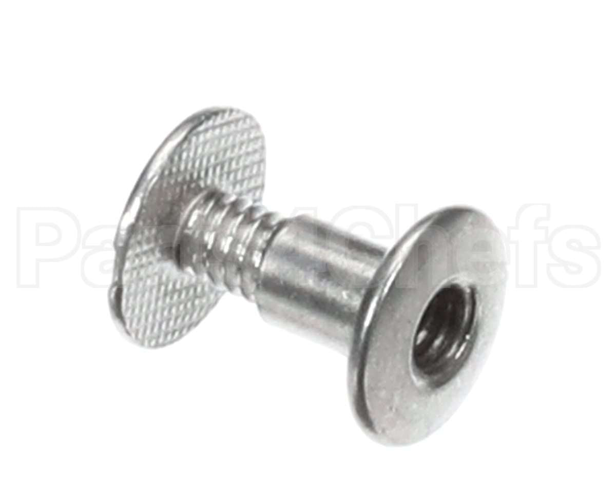 6320260 Delfield Screw,Post,Aluminum,1/4