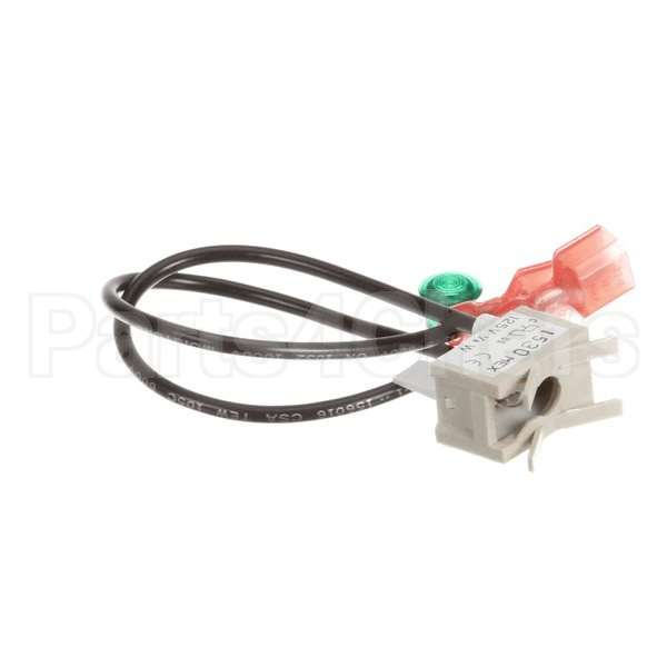 63495 Compatible Grindmaster Lamp, Green, 125V W/Leads