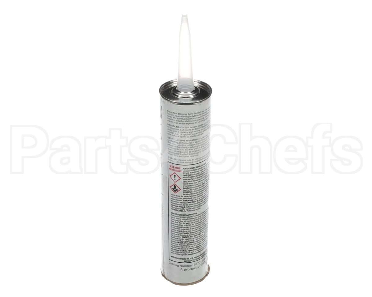 63701000004 Kason Butyl Non-Skin 10.3 Oz Grey