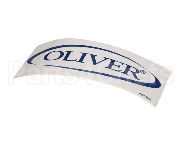 6401-5055 Oliver Nameplatelogo Blue On White