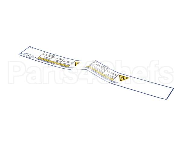 6402-0006 Oliver Nameplate-Technical Supp/Caut