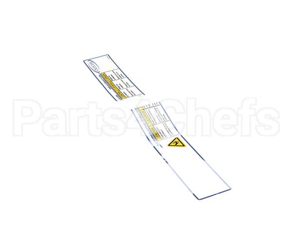 6402-0006 Oliver Nameplate-Technical Supp/Caut