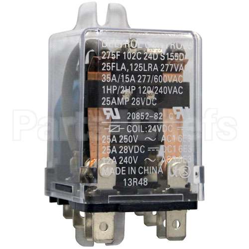 65-062-08S Compatible Prince Castle Heatr Selecting Rly Kit 24V