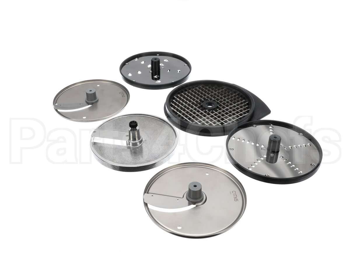 650197 Electrolux Professional 6 Discs Set (2Mm Slicing, 5Mm Slicing, 3