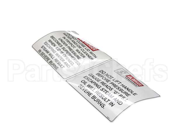 66444 Henny Penny Label-Operational Hazards